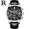 Ontheedge Ruizhi Source RZY028 Reloj de Pulsera de Cuarzo para Hombre con Correa de Acero para Negocios y Comercio Exterior