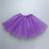 Falda de baile de nuevo estilo, falda de niña, falda de malla europea y americana, falda de tutú para niña, falda de ballet abullonada