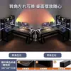 Mesa de esquina, escritorio para computadora del hogar, mesa de escritorio para juegos de escritorio, escritorio con estantería, mesa de esquina integrada para dormitorio, escritorio de oficina para personal