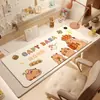 Alfombrilla de escritorio calefactable para invierno, escritorio de aprendizaje para niños, calentador de manos para escritorio, aprendizaje de fonética y tabla de multiplicar, alfombrilla de ratón calefactable
