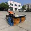 Lâmina de Neve Empurrada Manualmente Haituo, Equipamento de Remoção de Neve para Limpeza e Lançamento de Neve em Estradas Municipais e de Comunidade, Lâmina de Neve com Engrenagem Completa