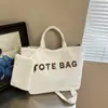 Bolso cruzado de nuevo estilo transfronterizo de gran capacidad con estampado de leopardo y diseño de letras, bolso de mano de pana versátil con una bolsa pequeña, bolso de mano de moda