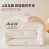 Colcha de Algodón de Xinjiang Clase A para Dormitorio Individual Núcleo de Colcha Grueso Cálido para Primavera y Otoño Universal para Todas las Estaciones Colcha de Invierno Suave