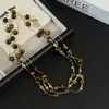 Collar de Moda Vintage Artístico con Perlas y Cuentas para Mujer, Diseño Sencillo de Nicho con una Cadena Minimalista de Alto Nivel para Suéter