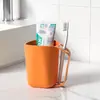 Vaso para enjuague bucal para uso doméstico, vaso simple para cepillado de dientes, vaso para lavarse para niños y parejas, un par de juegos simples para cepillado de dientes, vaso creativo para cepillo de dientes