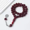 Nuevo Pulsera de Cuentas Hecha a Mano con 33 Cuentas de 12*12mm, Estilo Turco de Oriente Medio, Accesorios para Cuentas de Oración, Envío Directo de Fábrica