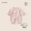 Coleção Macacão de Outono Roupa Exterior para Bebê Macacão Body para Bebê Macacão Triângulo para Bebê e Criança Pequena