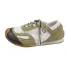 Zapatillas de entrenamiento alemanas finas estilo coreano para mujer, nuevas de verano 2026, versátiles, suela blanda, transpirables, zapatillas casuales deportivas, de moda