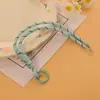 Cuerda de cuerda tejida a mano estilo ins de colores cordón anudado accesorio de decoración de cuerda para colgante de muñeca de llavero de funda de teléfono DIY bolsa de moda