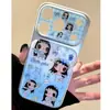 Capa de Celular com Design de Buquê de Flores Fofo Japonês e Coreano Adequada para Apple 17Pm, Alto Valor Estético para Meninas, iPhone 16/15 à Prova de Choque