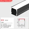 Lámpara con ranura para tarjetas lámpara lineal ranura de aluminio lámpara de línea led lámpara de tira empotrada sin lámpara lineal principal ranura para lámpara de perfil de aluminio
