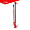 Fornecimento de 3 toneladas de macaco de escalada de 20 polegadas e 33 polegadas, macaco manual para veículos off-road, macaco portátil para áreas externas