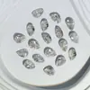 Accesorios para Uñas Diamante Suelto Glaciar Blanco Brillante Base Chapada Color Fuego Caramelo de Roca Corazón Ángulo Recto Cuadrado Gordo Alta Transparencia Fondo Puntiagudo Circonita