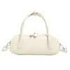 Bolso Nuevo de Verano de Moda para Mujer, Bolso de Mano Sencillo, Bolso de Bowling a la Moda, Bolso Versátil de Moda, Bolso Casual Estilo Coreano