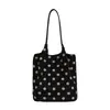 Bolsa Tote de Camurça com Bolinhas Estilo Balde Feminina Chegada Nova Outono 2026 Grande Capacidade Ombro Único de Mão Bolsa para Trabalho Casual