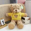 Urso de Pelúcia Vestindo Suéter Suporta Personalização Temática de Feriado, Personalização de Logo e Lembrancinhas de Casamento