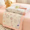 Colcha Doudou Classe A, Colcha de Resfriamento de Verão, Colcha de Ar Condicionado, Colcha Fina de Verão, Lavável à Máquina, Colcha Infantil, Colcha Indutora de Sono, Colcha Respirável de Desenho Animado