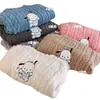 Conjunto de Veludo Jacquard Hapa Dog Personalizado, Espessado para o Inverno, Quente e Adequado para Usar Fora, Roupa de Casa Feminina que Pode Ser Usada Fora