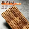 Carbonized bamboo chopsticks for home use, high-end, no paint, no wax, mold-resistant, 10 pairs, deep carbon bamboo chopsticks, "Shishi Ruyi" chopsticks