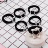 Nuevo anillo de toalla sin costuras banda para el cabello banda elástica alta cuerda para coleta de pelo banda de goma con diamantes de imitación tocado accesorios para el cabello al por mayor moda