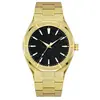 Reloj para Hombre de Negocios de Moda Transfronterizo, Correa de Acero Inoxidable Mate, Reloj de Cuarzo Luminoso Resistente al Agua, Venta Directa de Fábrica