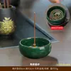 Suporte para Incenso Monge Zen Pequeno Queimador de Incenso Incenso em Bastão Incenso para Casa Queimador de Incenso Sândalo Agarwood Incenso Tibetano Base para Suporte de Incenso Bandeja para Incenso Ornamento de Cerâmica