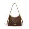 Bolsa de Braço para Mulheres 2026 Novo Estilo Casual Bolsa com Textura de Alto Padrão Luxo Leve Moda Retrô Bolsa de Ombro Transversal