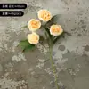 Buquê de Flores Artificiais Peônia Moderno Minimalista de 4 Cabeças Decoração de Casa Arranjo de Flores Artificiais Casamento Hotel Peônia Atacado