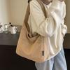 Bolsa Grande de Fideos Suaves Casual para Mujer 2024 Art Mori Estudiantes Universitarios Bolso de Hombro para Clase Bolso Tote de Tela de Nylon