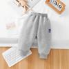 Pantalones para pies de bebé de Otoño e Invierno Pantalones Largos Deportivos para Niños Ropa de Invierno Pantalones Casuales para Niños de Otoño e Invierno Pantalones Cálidos para Bebé Niñas