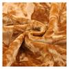 260g Tela de Terciopelo Arrugado de Cristal Fino, Tela de Terciopelo Elástica que No se Cae, Tela para Vestido, Ropa de Casa, Cortina