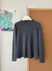 Blusa de Tricô Estilo Japonês Coreano Simples Macia Grudenta Gola Alta Meia Manga Feminina Outono Inverno Retro Versátil Camada Base Camada Interna Camada Externa
