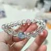 Novo Pulseira Simples de Cristal Branco Exquisite Simples Pulseira para Mulheres Nicho Leve Luxo Presente Pulseira Fábrica de Joias Atacado