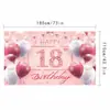 Banner de Fundo para Festa de Aniversário Mais Vendido da Amazon para Decoração de Ambiente de Sala de Estar e Quarto e Tapeçaria para Fotos