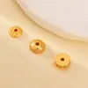 Pingente Pequeno Mantra de Seis Palavras, Pingente com Zircônia Banhado a Ouro Prata 925, Acessório para Pulseira de Contas de Oração Budista DIY