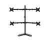 Soporte de Monitor Multifuncional de Cuatro Pantallas Personalizado por el Fabricante, Elevación y Rotación Libres en Escritorio, Soporte Multi-Pantalla para el Hogar