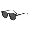 Europa y Estados Unidos gafas de sol de montura pequeña de un solo puente transfronterizas, gafas de sol de moda trendy sin maquillaje, gafas de clavo de arroz T1365 virola