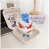 Colgantes de peces geniales, peces flácidos, peces que yacen planos de los residentes de Fondo de Bikini, accesorios para llaveros, chales de Navidad