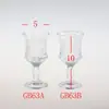 Copo de Vidro Alto Pequeno para Casa, Taça Simples de Cristal, Taça de Vinho Tinto, Taça de Champanhe, Taça Vintage
