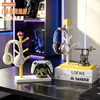 Soporte de exhibición temático de Mario para controles de juegos de PS5, una base para sostener controles, una decoración de escritorio