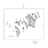 Adecuado para Jeep 12-18 Wrangler 3.0/3.6L Bomba de Agua de Refrigeración del Motor 68079412Ad
