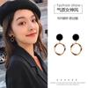 Pendientes de ópalo cuadrado Super Flash 2023, nuevos pendientes retro de moda para mujer, elegantes pendientes de alta calidad con aguja de plata.