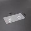 Clips Adhesivos Sin Taladro Sin Rastro Estante de Almacenamiento de Acero Inoxidable Clips de Garra Clips de Garra Transparentes Cepillados Sin Rastro Fuertes En Stock