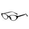 Armazón de gafas retro ojo de gato de acetato imitación, lente plana, para mujer 88014, aspecto natural, estilo Chanel, gafas de prescripción anti-luz azul para Instagram
