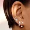 Pendientes Gráficos Irregulares Personalizados Creativos de Nuevo Estilo Transfronterizos Europeos y Americanos de Aliexpress Set de Pendientes de Gama Alta Fuente de Suministro