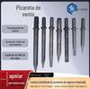 Picareta de Perfuratriz G10 Ponta Chata Haste de Ferro Mola Mangueira de Picareta de Ar Picareta de Ar Picareta