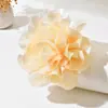 Broche de Flor de Satén 3D Retro Francés Pin de Solapa de Moda de Lujo Ligero Accesorio de Estilo Nuevo de Nicho para Mujer