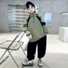 Conjunto de Sudadera de Otoño para Niños 2026 Nuevo Estilo de Otoño para Niños Mayores, Ropa Deportiva para Niños, Fresco y Moderno para Primavera y Otoño