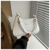 High-end portátil axila pequena quadrada saco feminino 2024 nova moda bolsa de ombro cross-border comércio exterior cabelo mensageiro bolsa