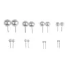 Brincos de Pérola Stud Europeus e Americanos Transfronteiriços de Luxo Leve com Agulha de Aço Acessórios para Piercing para Mulheres, Estilo de Nicho de Alta Qualidade Brincos de Joias para Atacado